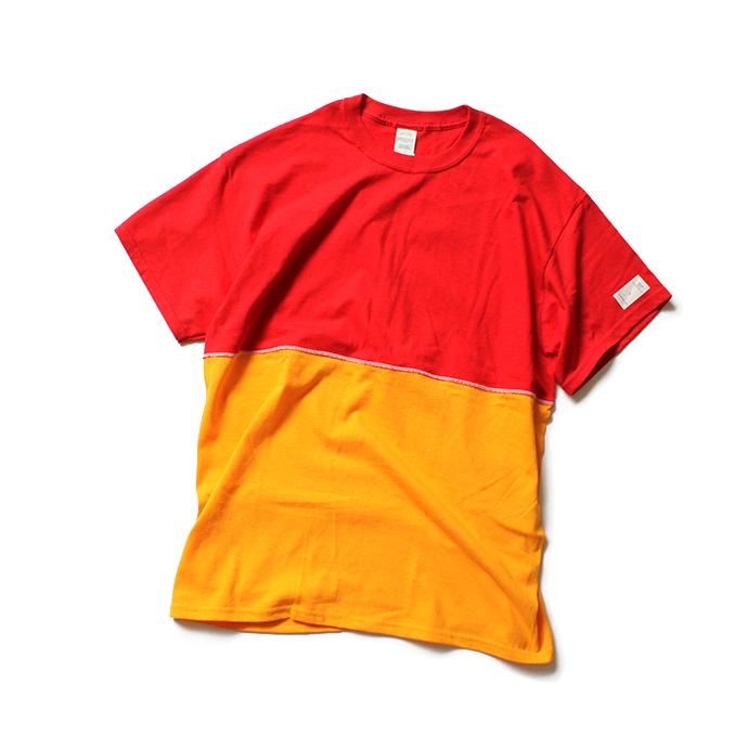 Other Brands IKEDR / C Working Tee - DH レッド/イエロー 01
