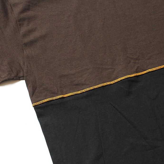 Other Brands IKEDR / C Working Tee - UP ブラウン/ブラック 02