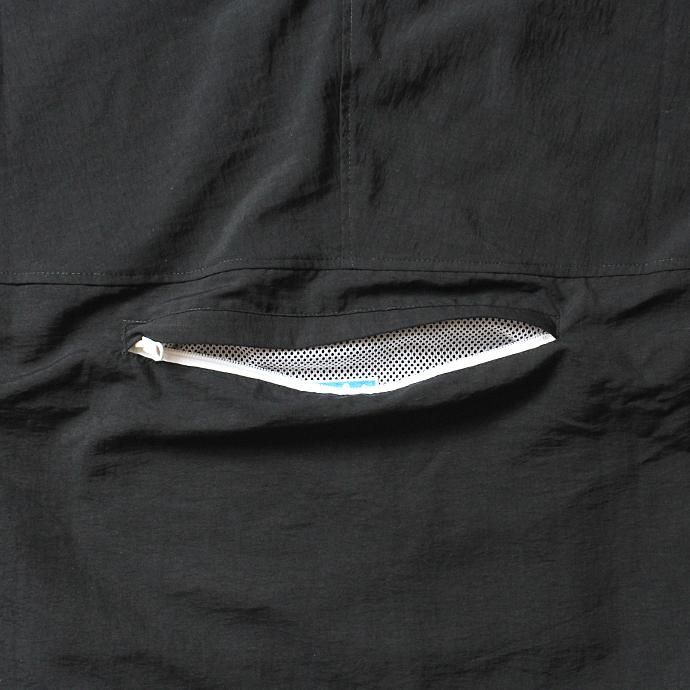 130132452 Powderhorn Mountaineering / Nylon Pullover Hooded ナイロンプルオーバーアノラック PH18SS-001 - ブラック 02
