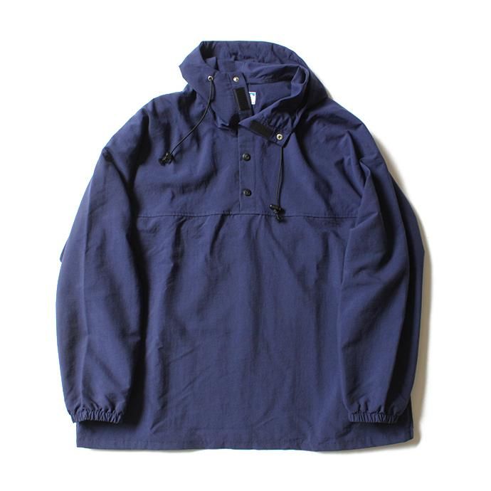 130132530 Powderhorn Mountaineering / Nylon Pullover Hooded ナイロンプルオーバーアノラック PH18SS-001 - ネイビー 02