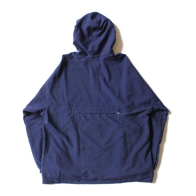 130132530 Powderhorn Mountaineering / Nylon Pullover Hooded ナイロンプルオーバーアノラック PH18SS-001 - ネイビー 02
