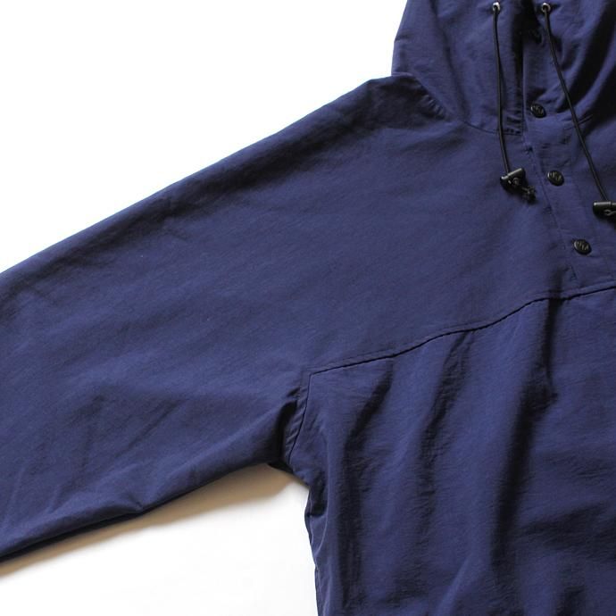 130132530 Powderhorn Mountaineering / Nylon Pullover Hooded ナイロンプルオーバーアノラック PH18SS-001 - ネイビー 02