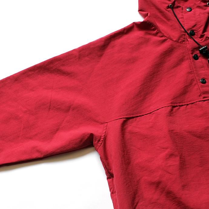 Powderhorn Mountaineering Nylon Pullover Hooded ナイロンプルオーバーアノラック PH18SS-001 - バーガンディ 02