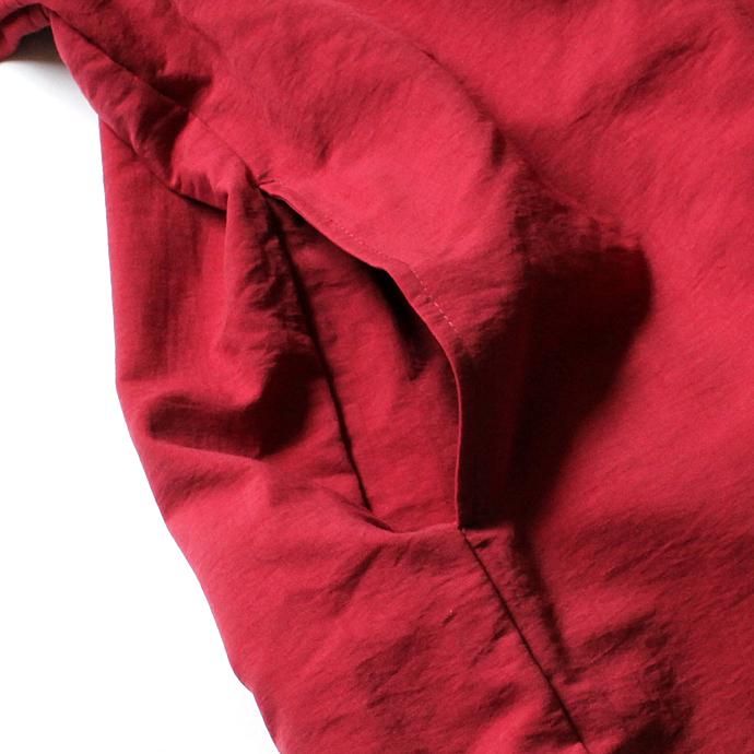 Powderhorn Mountaineering Nylon Pullover Hooded ナイロンプルオーバーアノラック PH18SS-001 - バーガンディ 02