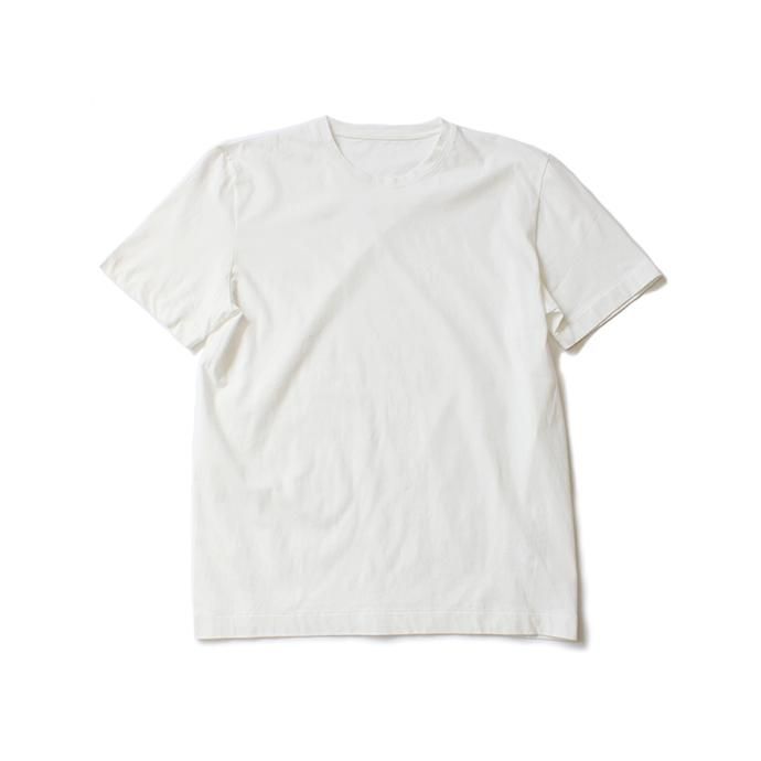 smoothday(スムースデイ) メンズ 40/1 テクノラマ天竺 クルーネックTシャツ SJ-T053-002 - ホワイト 01