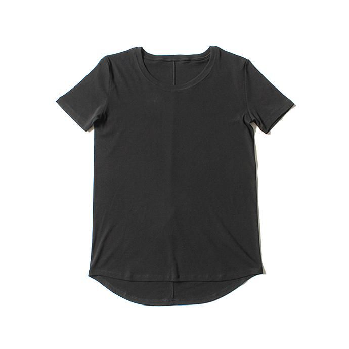 smoothday(スムースデイ) メンズ 40/1 テクノラマ小野式フライス 後ろ接ぎTシャツ SJ-T058-004 - ブラック 01