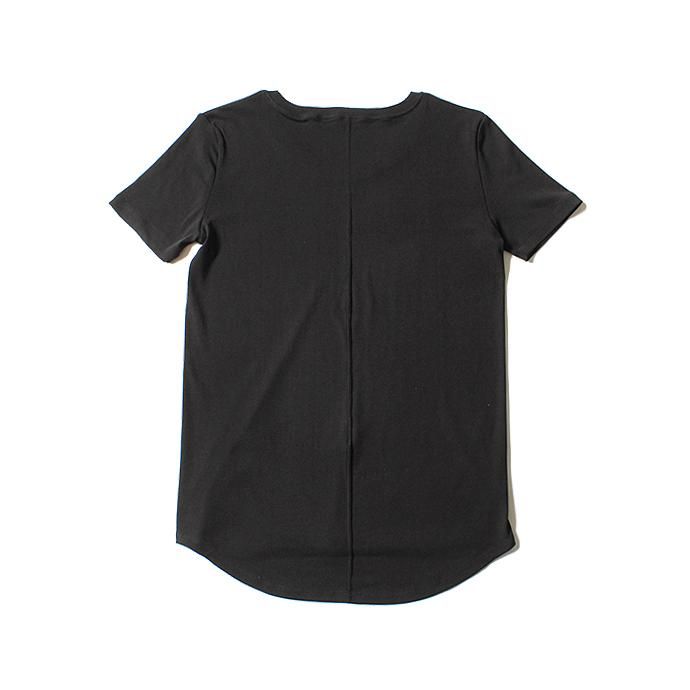 smoothday(スムースデイ) メンズ 40/1 テクノラマ小野式フライス 後ろ接ぎTシャツ SJ-T058-004 - ブラック 02