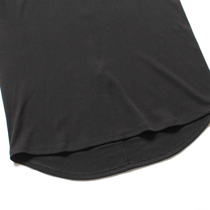 smoothday(スムースデイ) メンズ 40/1 テクノラマ小野式フライス 後ろ接ぎTシャツ SJ-T058-004 - ブラック 02