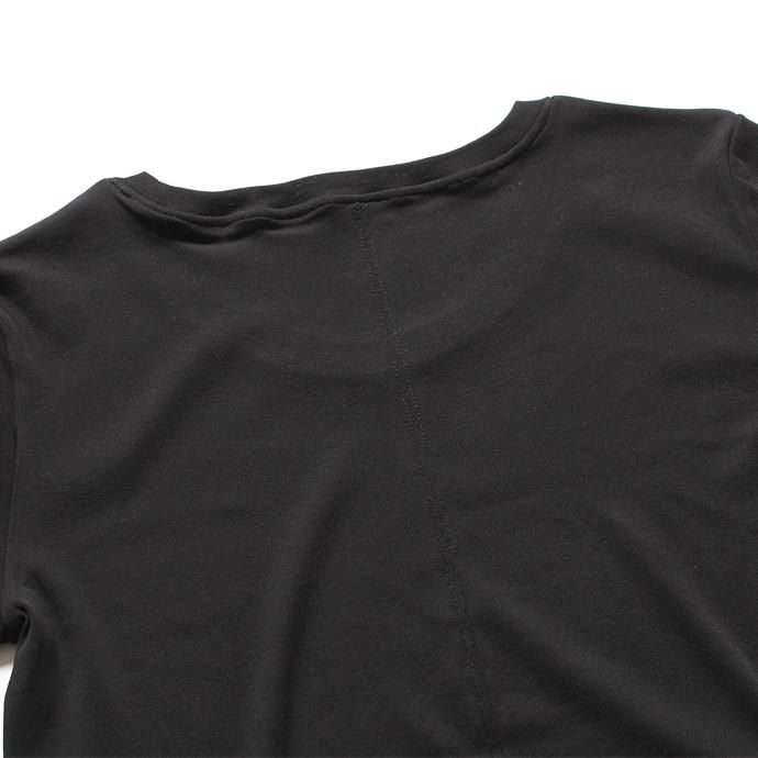 smoothday(スムースデイ) メンズ 40/1 テクノラマ小野式フライス 後ろ接ぎTシャツ SJ-T058-004 - ブラック 02