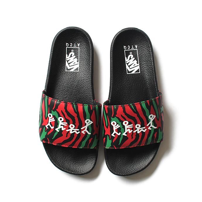 VANS ATCQ Slide-On スライドオン サンダル ア・トライブ・コールド・クエスト VN0A33TYQ4B<img class='new_mark_img2' src='//img.shop-pro.jp/img/new/icons47.gif' style='border:none;display:inline;margin:0px;padding:0px;width:auto;' /> 02