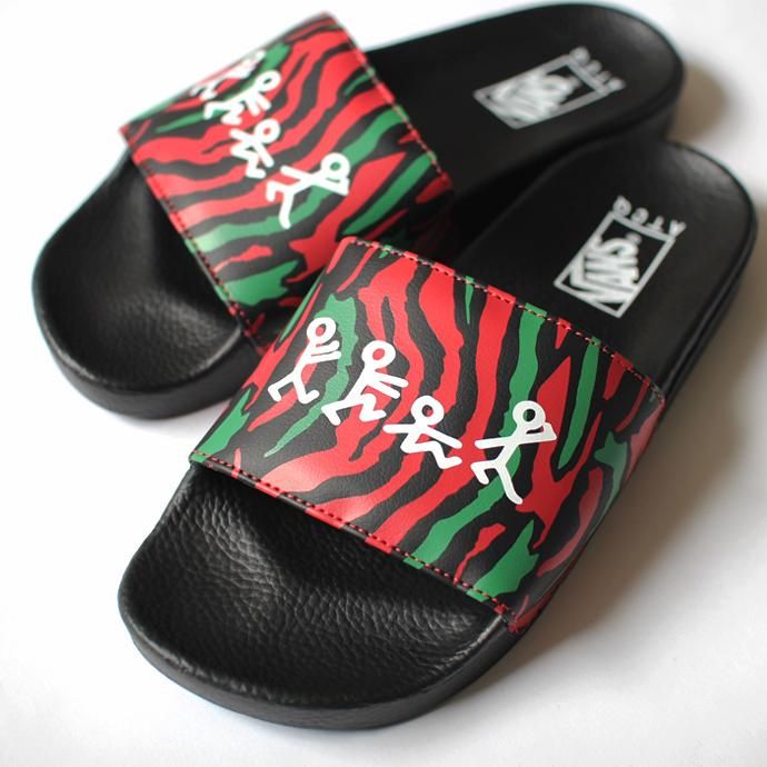 VANS ATCQ Slide-On スライドオン サンダル ア・トライブ・コールド・クエスト VN0A33TYQ4B<img class='new_mark_img2' src='//img.shop-pro.jp/img/new/icons47.gif' style='border:none;display:inline;margin:0px;padding:0px;width:auto;' /> 02
