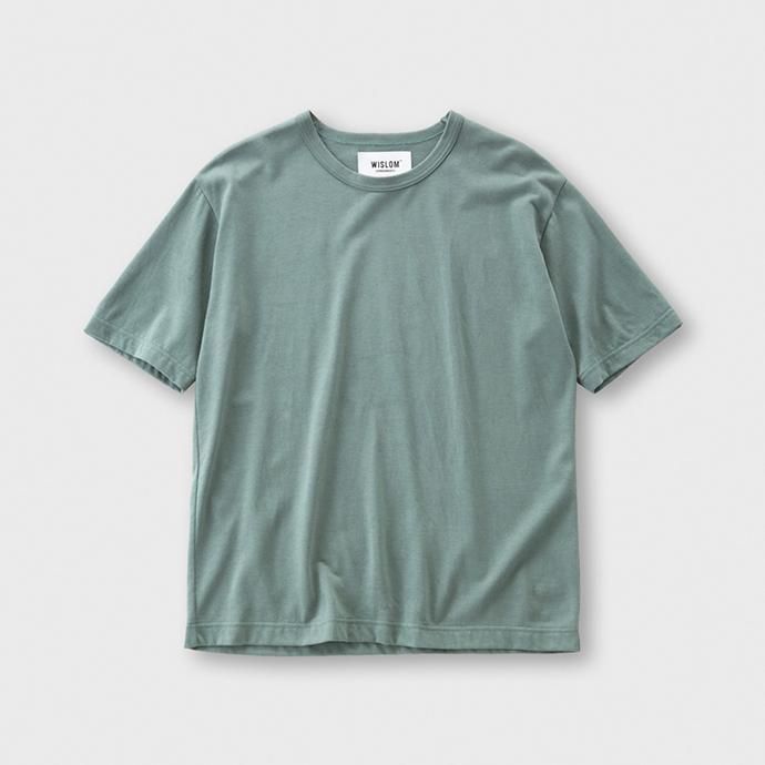WISLOM LAURENT クルーネックTシャツ KREIS - アクアグリーン 18-00503M<img class='new_mark_img2' src='//img.shop-pro.jp/img/new/icons47.gif' style='border:none;display:inline;margin:0px;padding:0px;width:auto;' /> 01