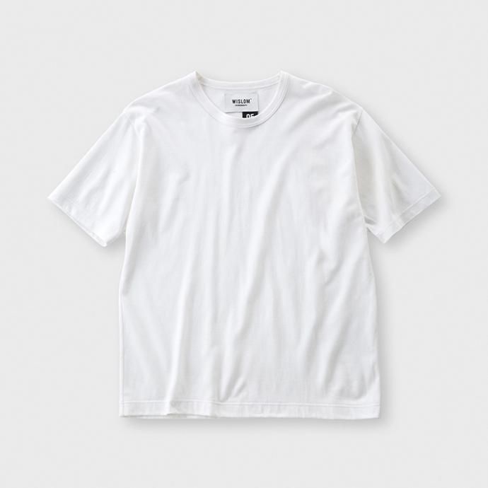 WISLOM LAURENT クルーネックTシャツ KREIS - ホワイト 18-00503M 01
