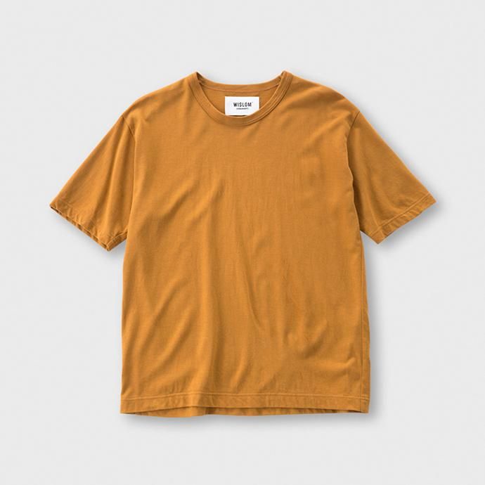 WISLOM LAURENT クルーネックTシャツ KREIS - イエロー 18-00503M 01