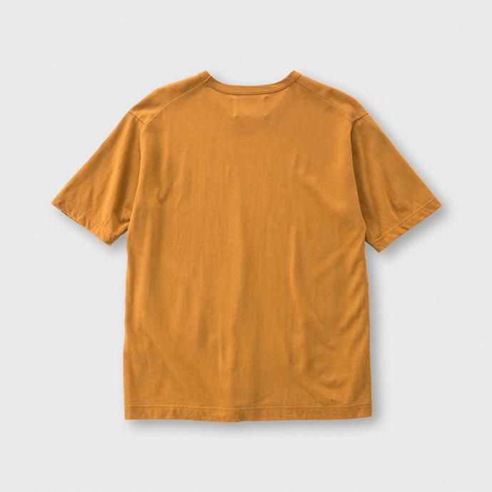 WISLOM LAURENT クルーネックTシャツ KREIS - イエロー 18-00503M 02
