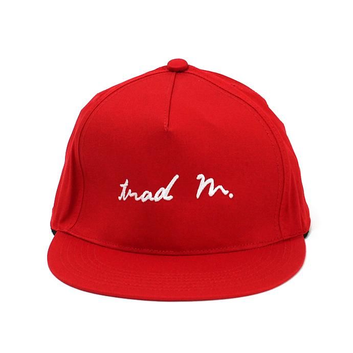 Trad Marks trad m. Signature Logo Cap - Red シグネチャーロゴキャップ レッド 01