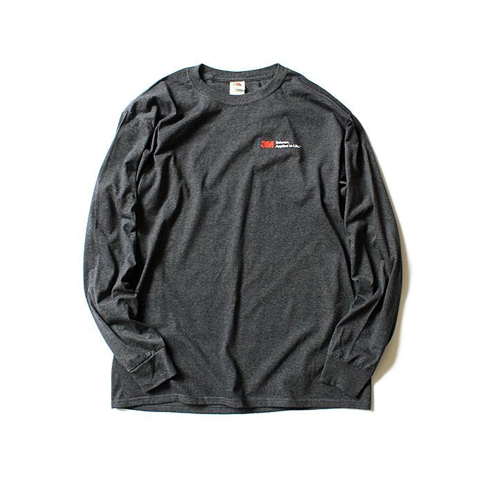 Other Brands 3M / Cotton Long Sleeve T-Shirt スリーエム ロゴ長袖Tシャツ 01