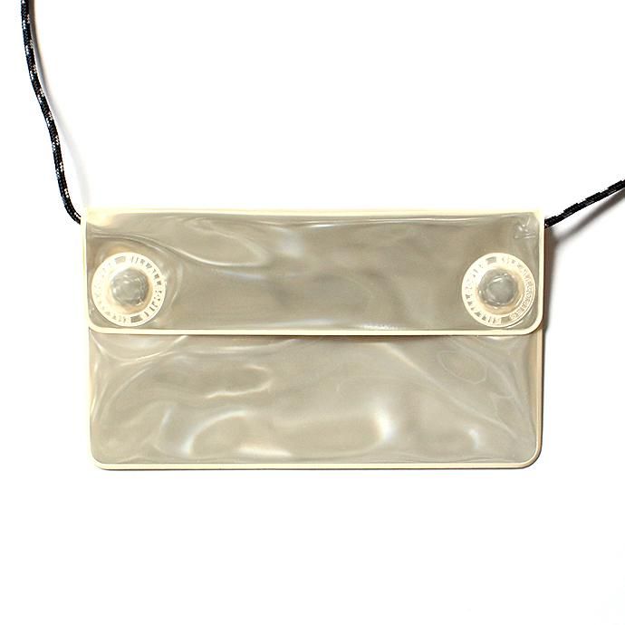 O- O-(オー)/ WATER PROOF WALLET リフレクター素材ポーチ O-S-12 White 02