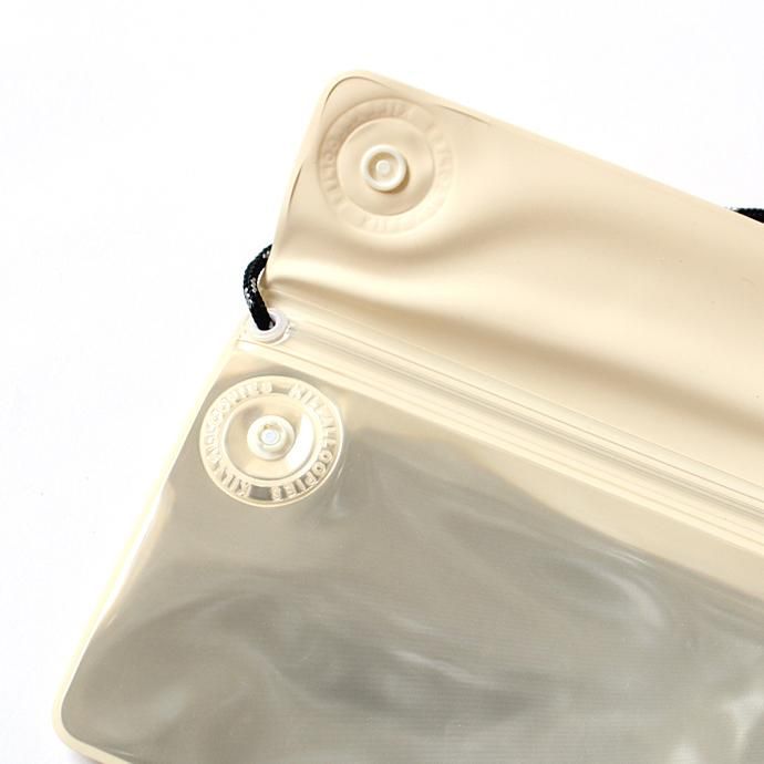 O- O-(オー)/ WATER PROOF WALLET リフレクター素材ポーチ O-S-12 White 02