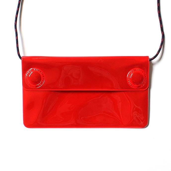 O- O-(オー)/ WATER PROOF WALLET リフレクター素材ポーチ O-S-12 Red 02
