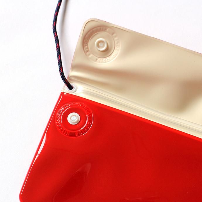 O- O-(オー)/ WATER PROOF WALLET リフレクター素材ポーチ O-S-12 Red 02
