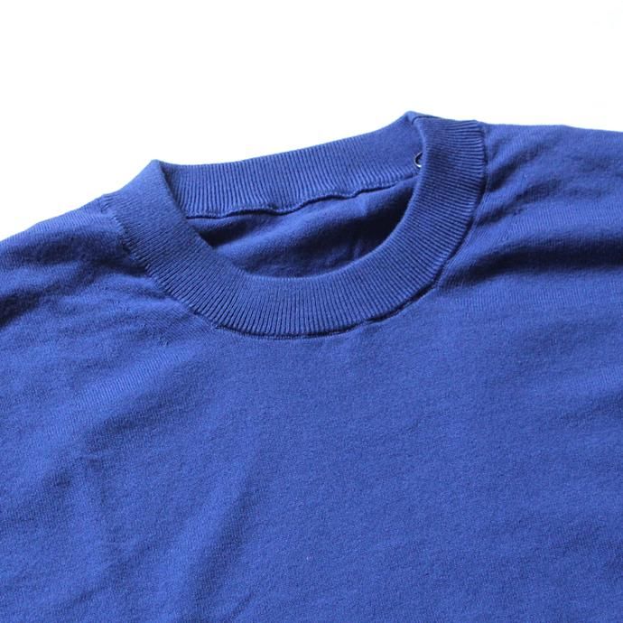 crepuscule knit tee S/S ニットTシャツ 1801-008 - Blue 02