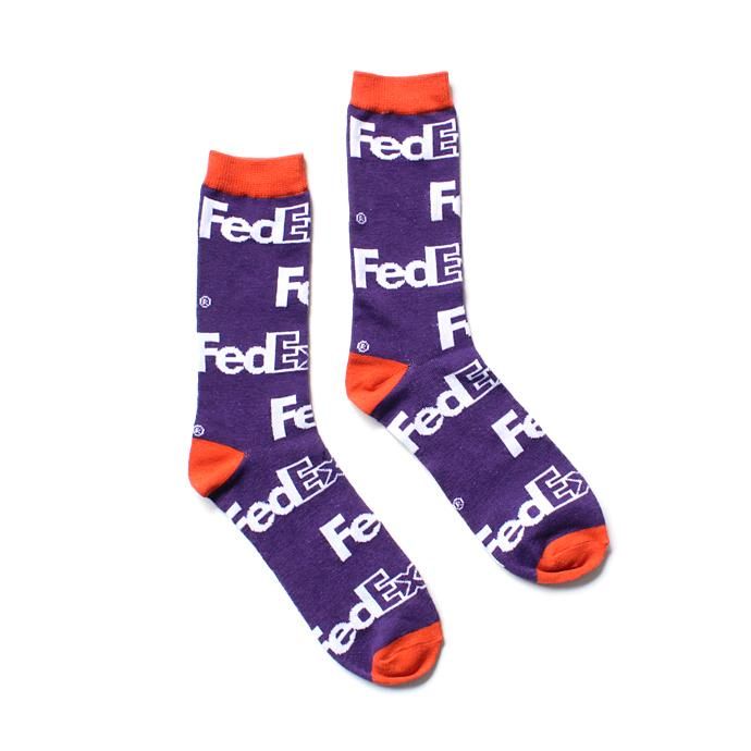 131081592 FedEx / Jacquard Socks フェデックス ジャカードソックス 01