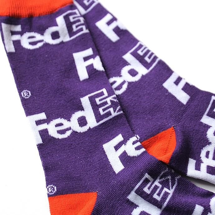 131081592 FedEx / Jacquard Socks フェデックス ジャカードソックス 02
