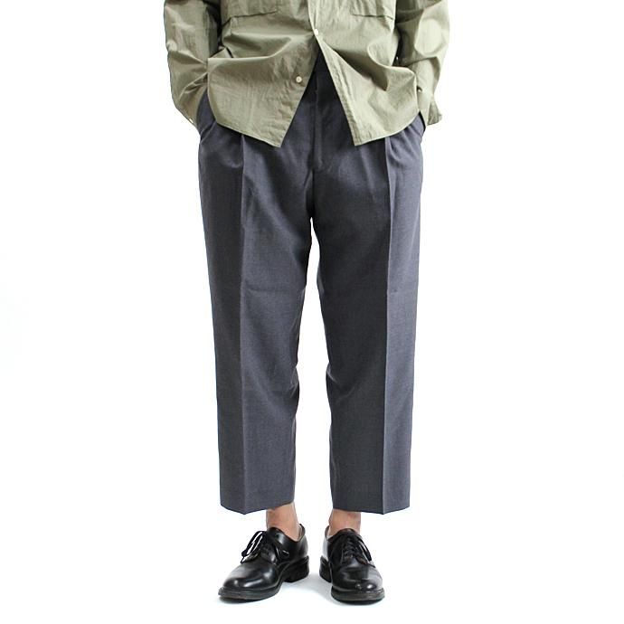 131248219 CEASTERS / 1P Summer Wool Easy Trousers 1タックサマーウールパンツ - L.Grey<img class='new_mark_img2' src='//img.shop-pro.jp/img/new/icons47.gif' style='border:none;display:inline;margin:0px;padding:0px;width:auto;' /> 01