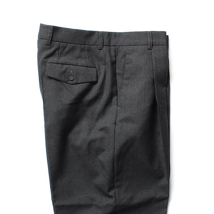 131248248 CEASTERS / 1P Summer Wool Easy Trousers 1タックサマーウールパンツ - D.Grey<img class='new_mark_img2' src='//img.shop-pro.jp/img/new/icons47.gif' style='border:none;display:inline;margin:0px;padding:0px;width:auto;' /> 02