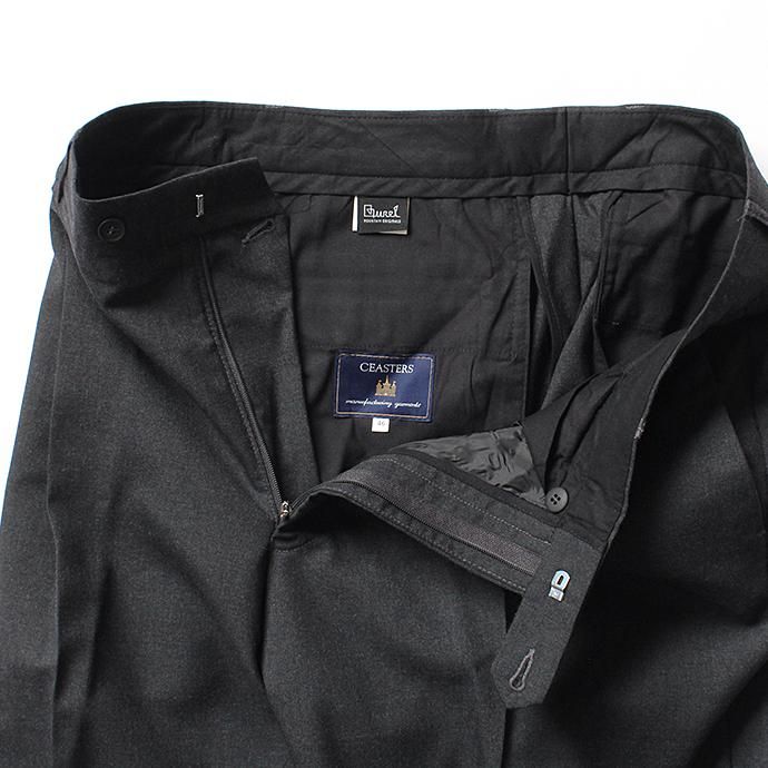 131248248 CEASTERS / 1P Summer Wool Easy Trousers 1タックサマーウールパンツ - D.Grey<img class='new_mark_img2' src='//img.shop-pro.jp/img/new/icons47.gif' style='border:none;display:inline;margin:0px;padding:0px;width:auto;' /> 02