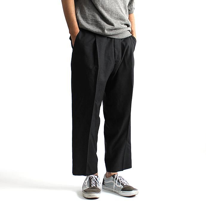 131248248 CEASTERS / 1P Summer Wool Easy Trousers 1タックサマーウールパンツ - D.Grey<img class='new_mark_img2' src='//img.shop-pro.jp/img/new/icons47.gif' style='border:none;display:inline;margin:0px;padding:0px;width:auto;' /> 02