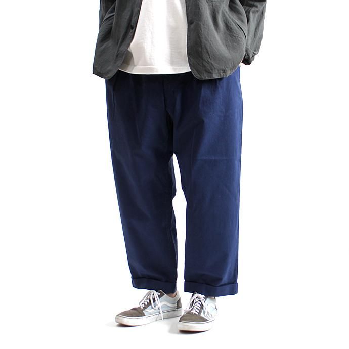 CEASTERS Mod. Twill 2 Pleats Trousers 2タックツイルパンツ - Navy<img class='new_mark_img2' src='//img.shop-pro.jp/img/new/icons47.gif' style='border:none;display:inline;margin:0px;padding:0px;width:auto;' /> 02