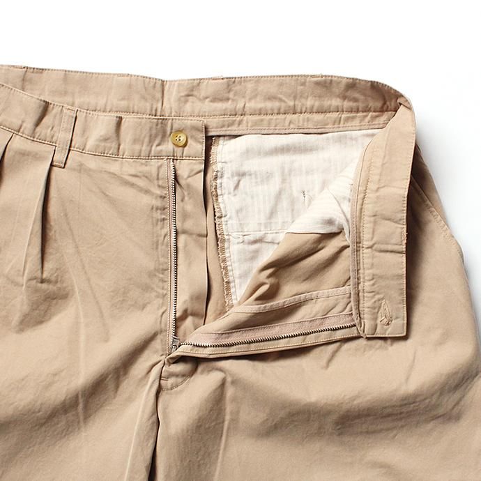 131248434 CEASTERS / Mod. Twill 2 Pleats Trousers 2タックツイルパンツ - Beige 02