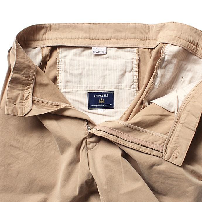 131248434 CEASTERS / Mod. Twill 2 Pleats Trousers 2タックツイルパンツ - Beige 02