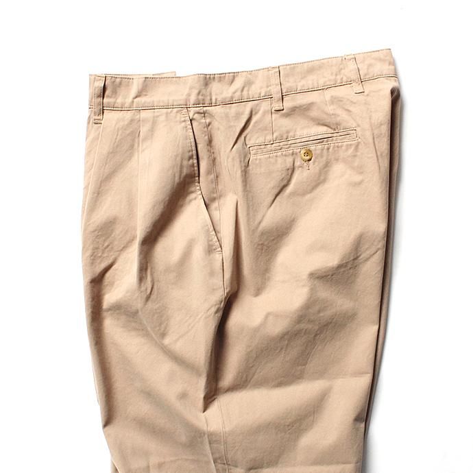 131248434 CEASTERS / Mod. Twill 2 Pleats Trousers 2タックツイルパンツ - Beige 02
