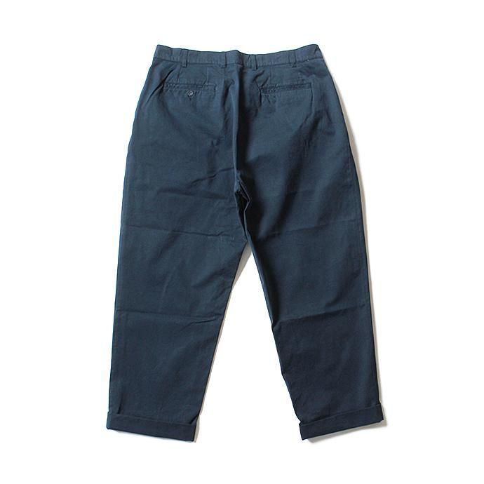 131248519 CEASTERS / Mod. Twill 2 Pleats Trousers 2タックツイルパンツ - D.Navy 02