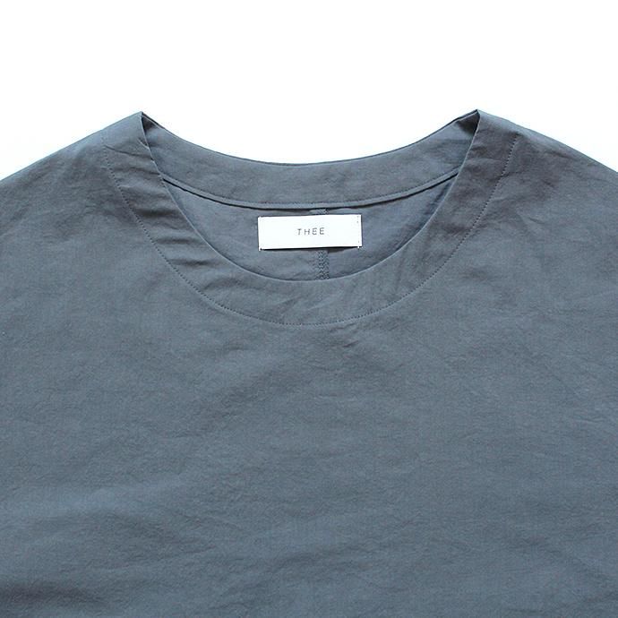 THEE Oversize Tee RN-CS-01 シャツ素材オーバーサイズTシャツ - Blue Grey<img class='new_mark_img2' src='//img.shop-pro.jp/img/new/icons47.gif' style='border:none;display:inline;margin:0px;padding:0px;width:auto;' /> 02