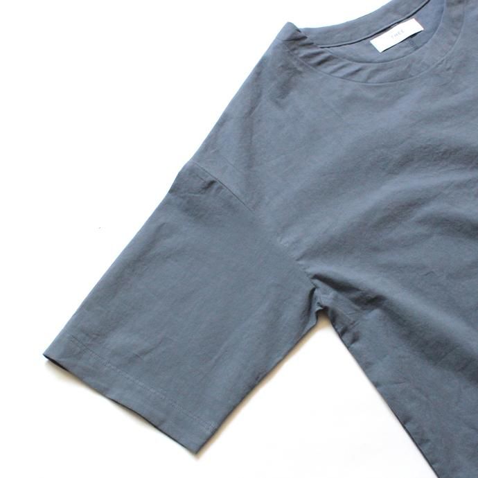 THEE Oversize Tee RN-CS-01 シャツ素材オーバーサイズTシャツ - Blue Grey<img class='new_mark_img2' src='//img.shop-pro.jp/img/new/icons47.gif' style='border:none;display:inline;margin:0px;padding:0px;width:auto;' /> 02