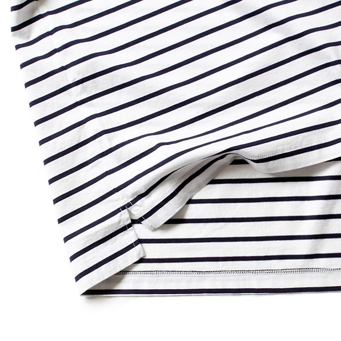 131844378 STILL BY HAND / CS0782 ボーダー ポケットTシャツ - WHT×NVY<img class='new_mark_img2' src='//img.shop-pro.jp/img/new/icons47.gif' style='border:none;display:inline;margin:0px;padding:0px;width:auto;' /> 02