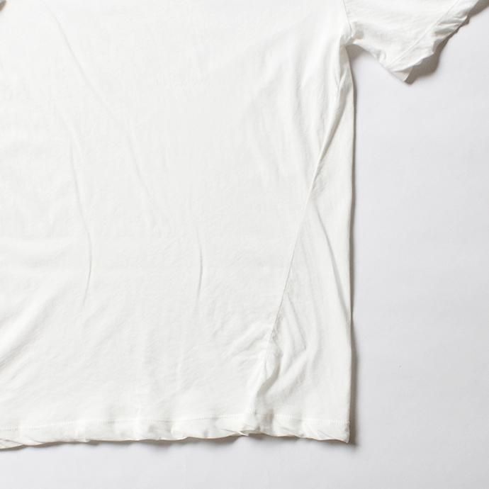 132047570 smoothday / メンズ コズモラマ ハイゲージ天竺 クルーネックTシャツ SJ-T050-001 White 02