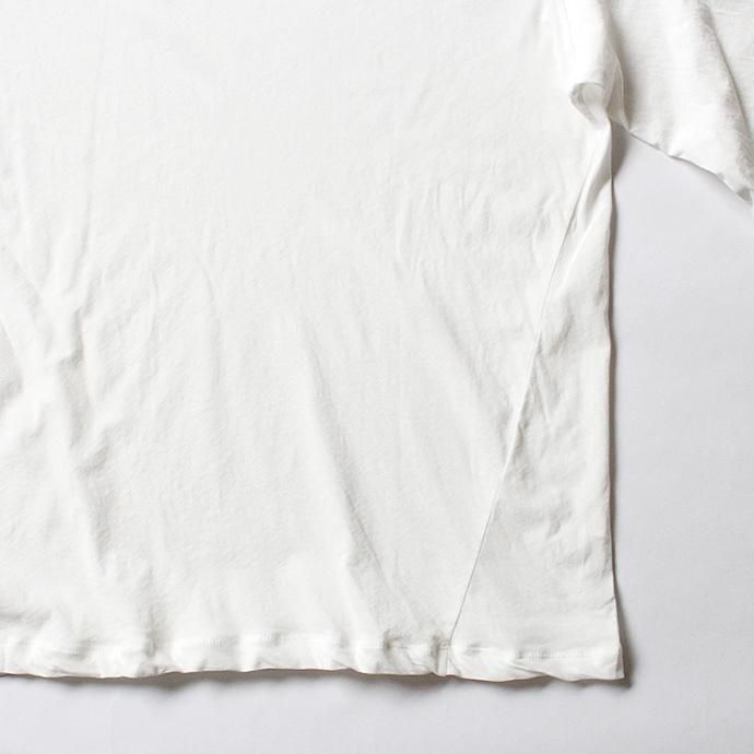 132048088 smoothday / ユニセックス コズモラマ ハイゲージ天竺 オーバーサイズ 7分袖Tシャツ SJ-T001-001 White<img class='new_mark_img2' src='//img.shop-pro.jp/img/new/icons47.gif' style='border:none;display:inline;margin:0px;padding:0px;width:auto;' /> 02