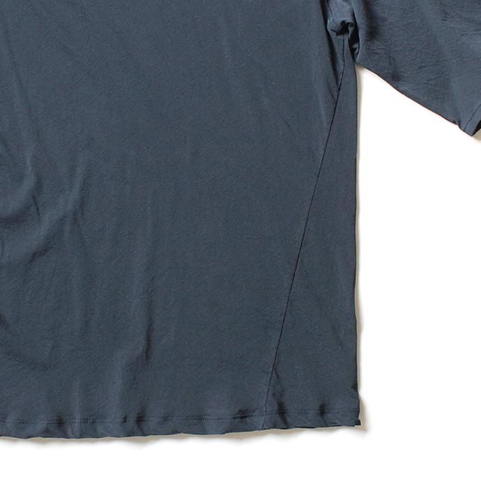 smoothday ユニセックス コズモラマ ハイゲージ天竺 オーバーサイズ 7分袖Tシャツ SJ-T001-001 Smoke Navy 02