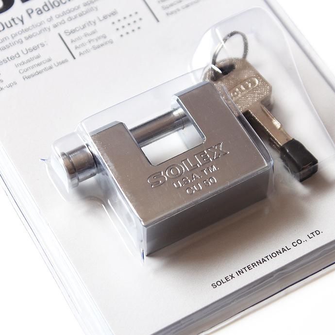 132961209 SOLEX / Heavy Duty Padlock CU50 ヘヴィデューティーパドロック<img class='new_mark_img2' src='//img.shop-pro.jp/img/new/icons47.gif' style='border:none;display:inline;margin:0px;padding:0px;width:auto;' /> 02