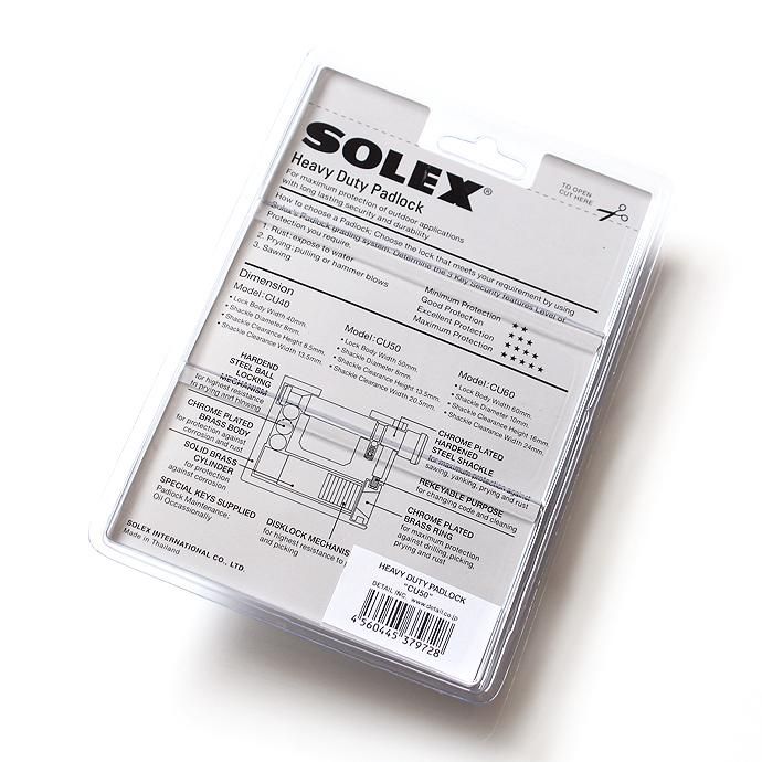 132961209 SOLEX / Heavy Duty Padlock CU50 ヘヴィデューティーパドロック<img class='new_mark_img2' src='//img.shop-pro.jp/img/new/icons47.gif' style='border:none;display:inline;margin:0px;padding:0px;width:auto;' /> 02