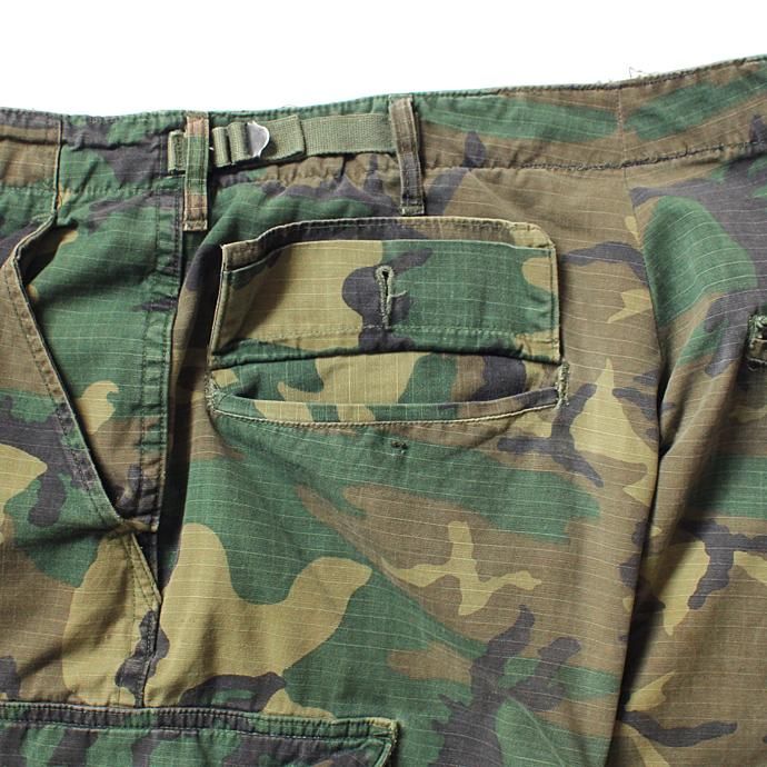 133099604 U.S. ARMY / USMC LC-1 カモフラージュ カーゴパンツ M リフォーム 02