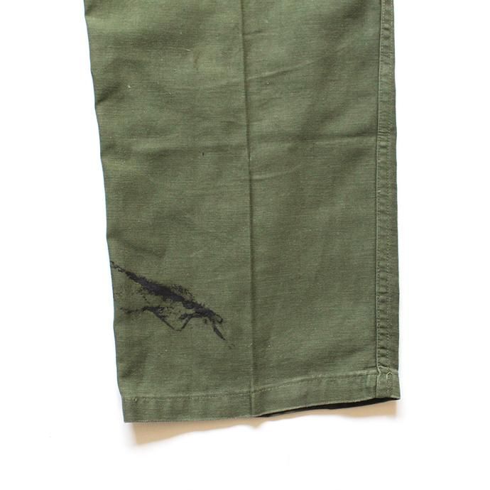 133100519 U.S. ARMY / 70s Utility Pants ユーティリティーパンツ ジップフロント 02