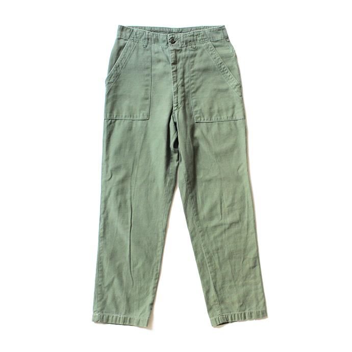 133101945 U.S. ARMY / 70s Utility Pants ユーティリティーパンツ ジップフロント 32x31 01