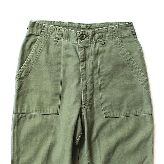 133101945 U.S. ARMY / 70s Utility Pants ユーティリティーパンツ ジップフロント 32x31 02