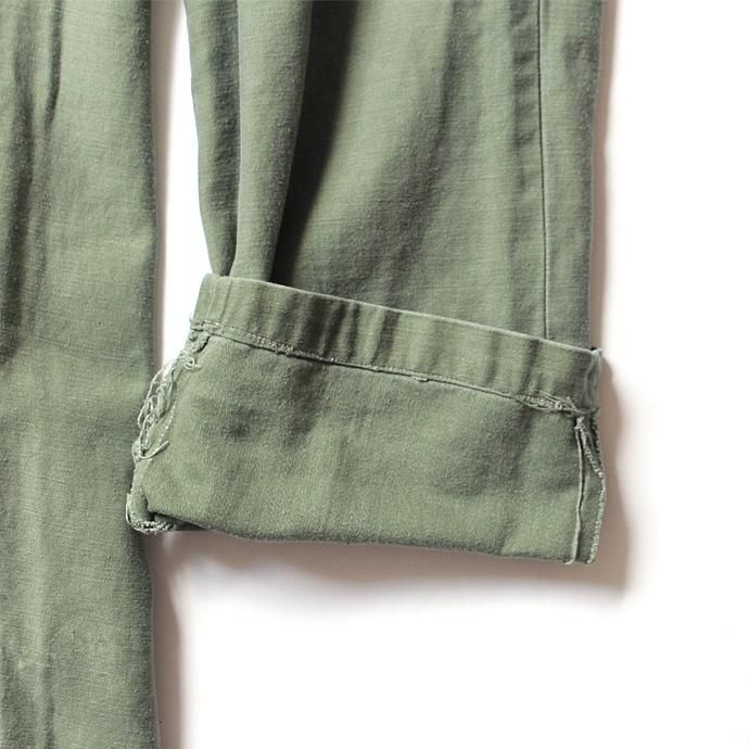 133101945 U.S. ARMY / 70s Utility Pants ユーティリティーパンツ ジップフロント 32x31 02